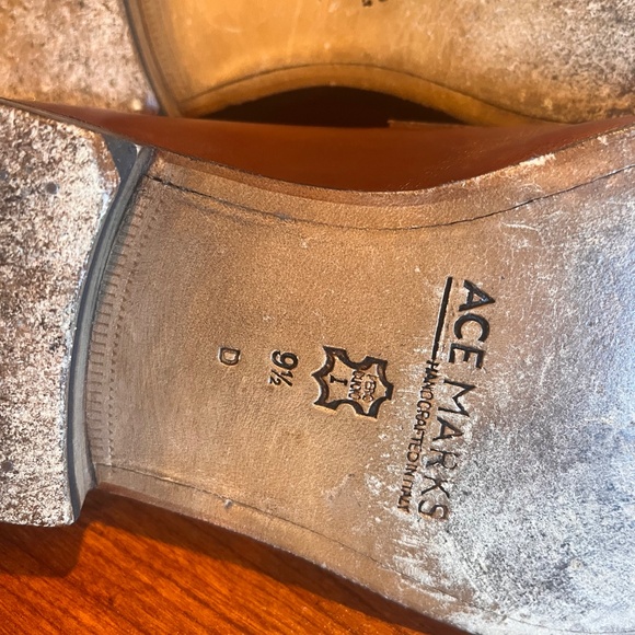 Brown penny loafers size 9 1/2 D - Picture 9 of 10